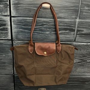 Longchamp Le Pilage medium shopper tote